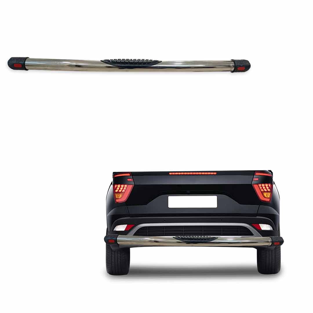Rear Bumper Guards for Hyundai Creta (2020) - in Jumbo Style