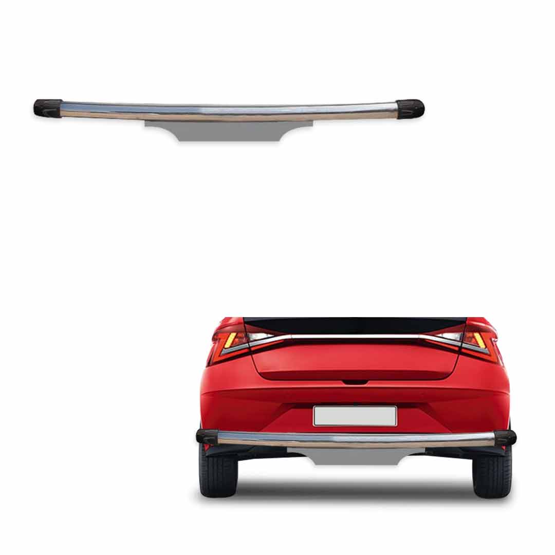 Rear Bumper Safety Guards for Hyundai i-20 (2020) Active Plates