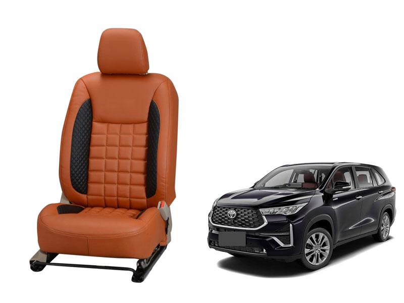 Toyota Innova Hycross Nappa Leather Seat Cover - Prizm Design