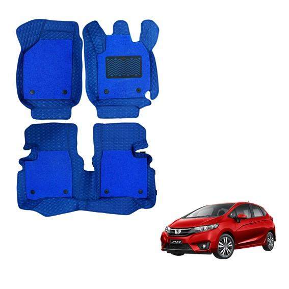 Honda New Jazz Luxurious Floor Mats - Blue Colour