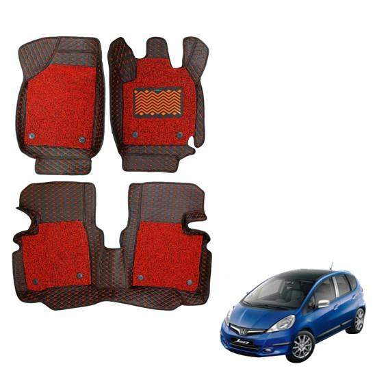 Honda Jazz Superior 7D Boot Mat - Red Colour