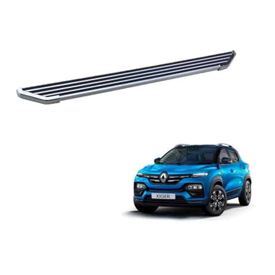 Side Steppers for Renault Kiger - Zebra Design
