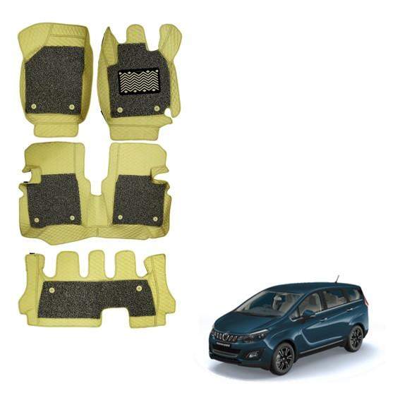 Mahindra Marazzo Lavish Floor Mats - Beige Colour