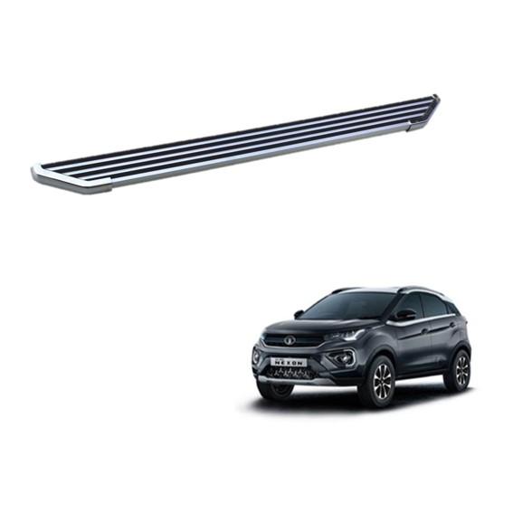 Side Steppers for Tata Nexon with Zebra Design