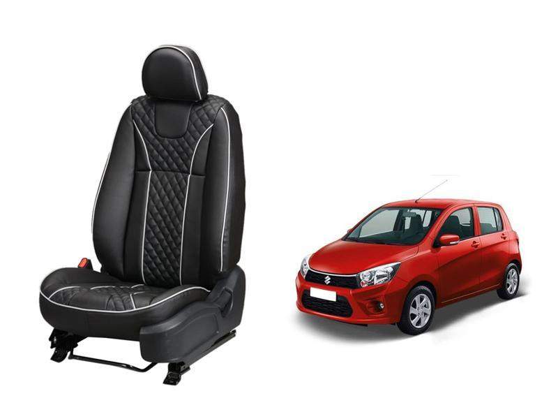 Maruti Suzuki old Celerio MOON SERIES 3D CUSTOM ART LEATHER CAR SEAT COVERS