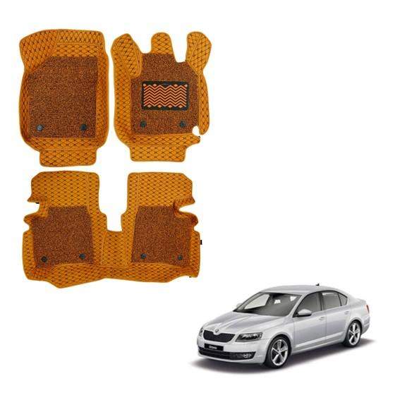 Skoda Octavia Spacious 7D Mats - Tan Colour