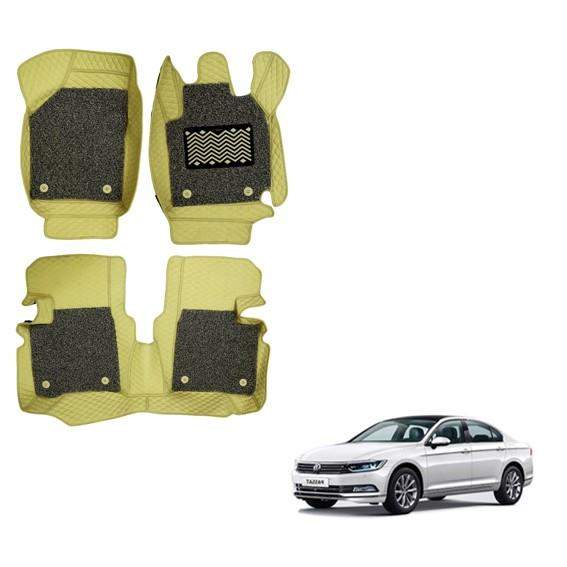 Superior 7D Mats for Volkswagen Passat - Beige Colour