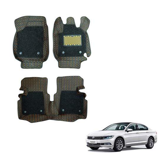 Volkswagen Passat Spacious 7D Mats - Silver/Tan Colour