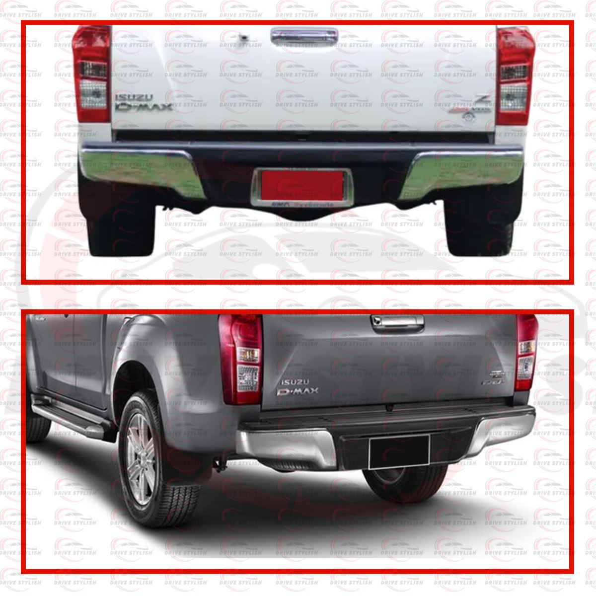 D-Max Rear Bumper Guard