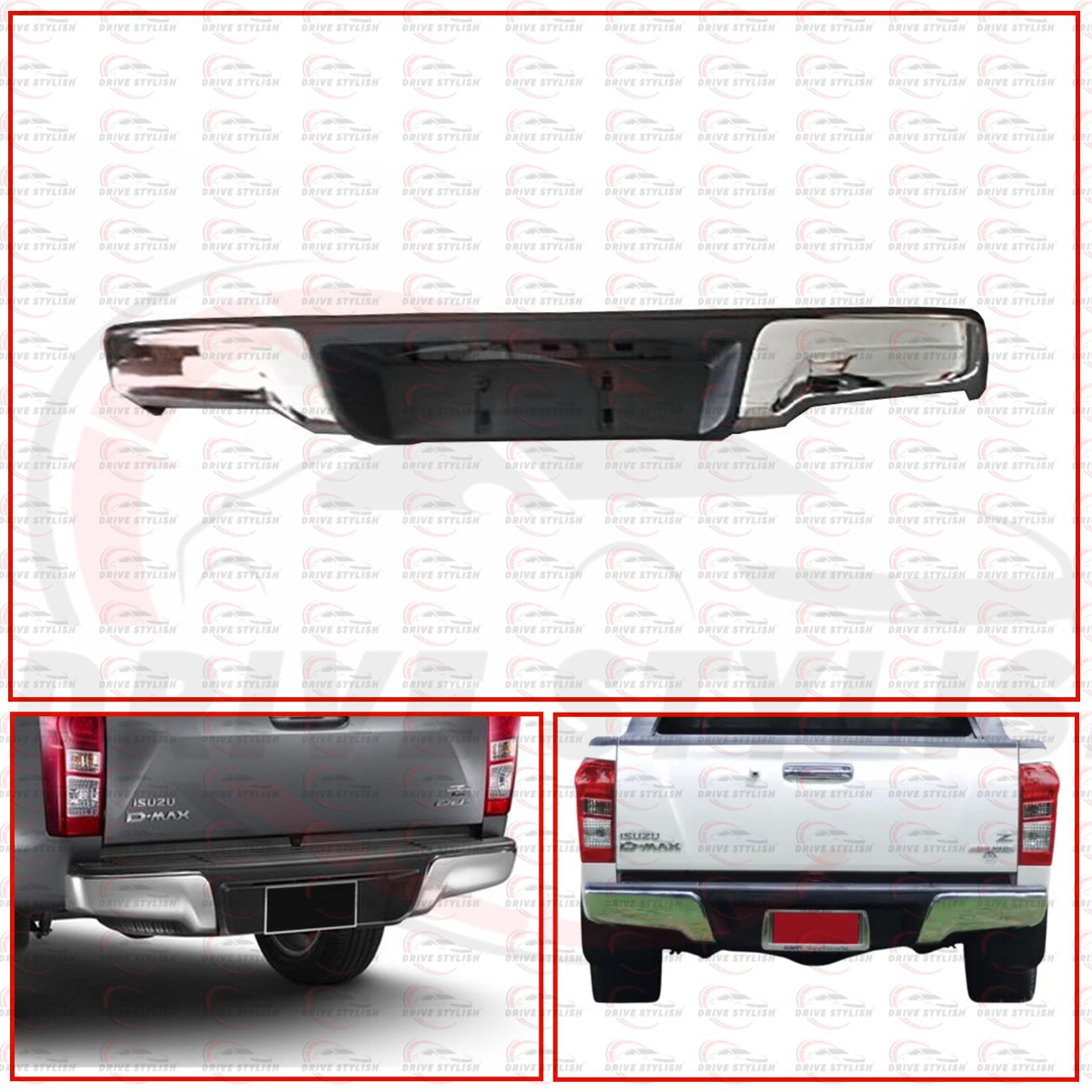 D-Max Rear Bumper Guard