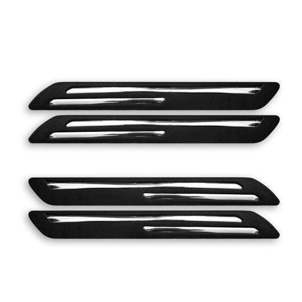 Bumper Protector Guard in Double Chrome Lining