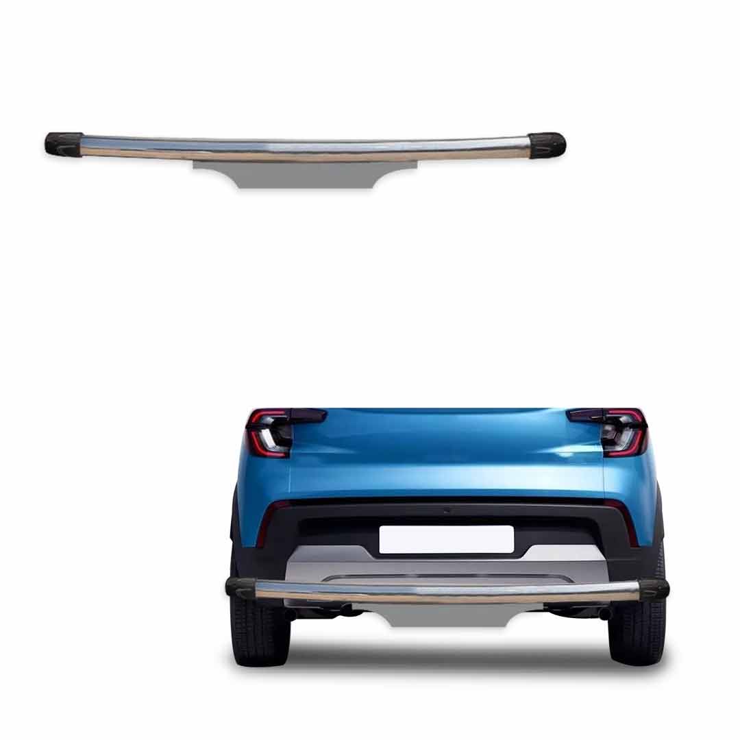 Rear Bumper Safety Guard for Renault Kiger - in Active Plates