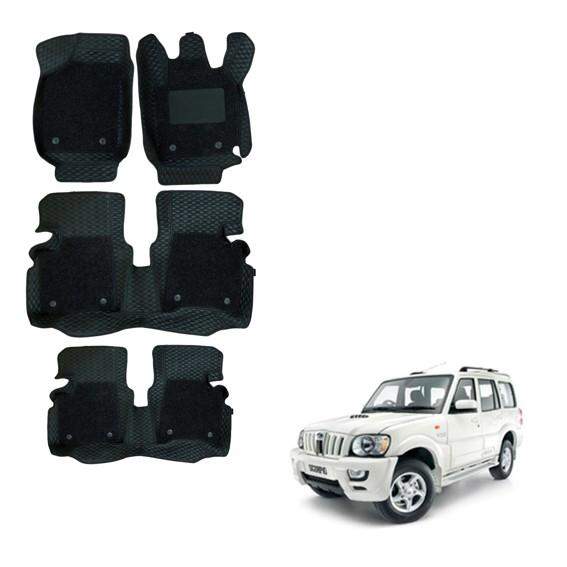Mahindra Scorpio m-HAWK Deluxe Foot Mattress - Black Colour