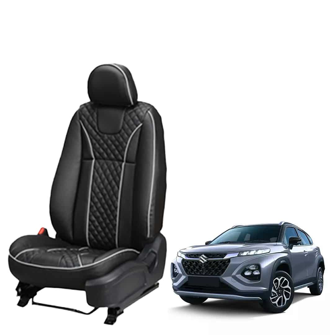 Maruti Suzuki Fronx Art Leather Seat Cover Moon Design