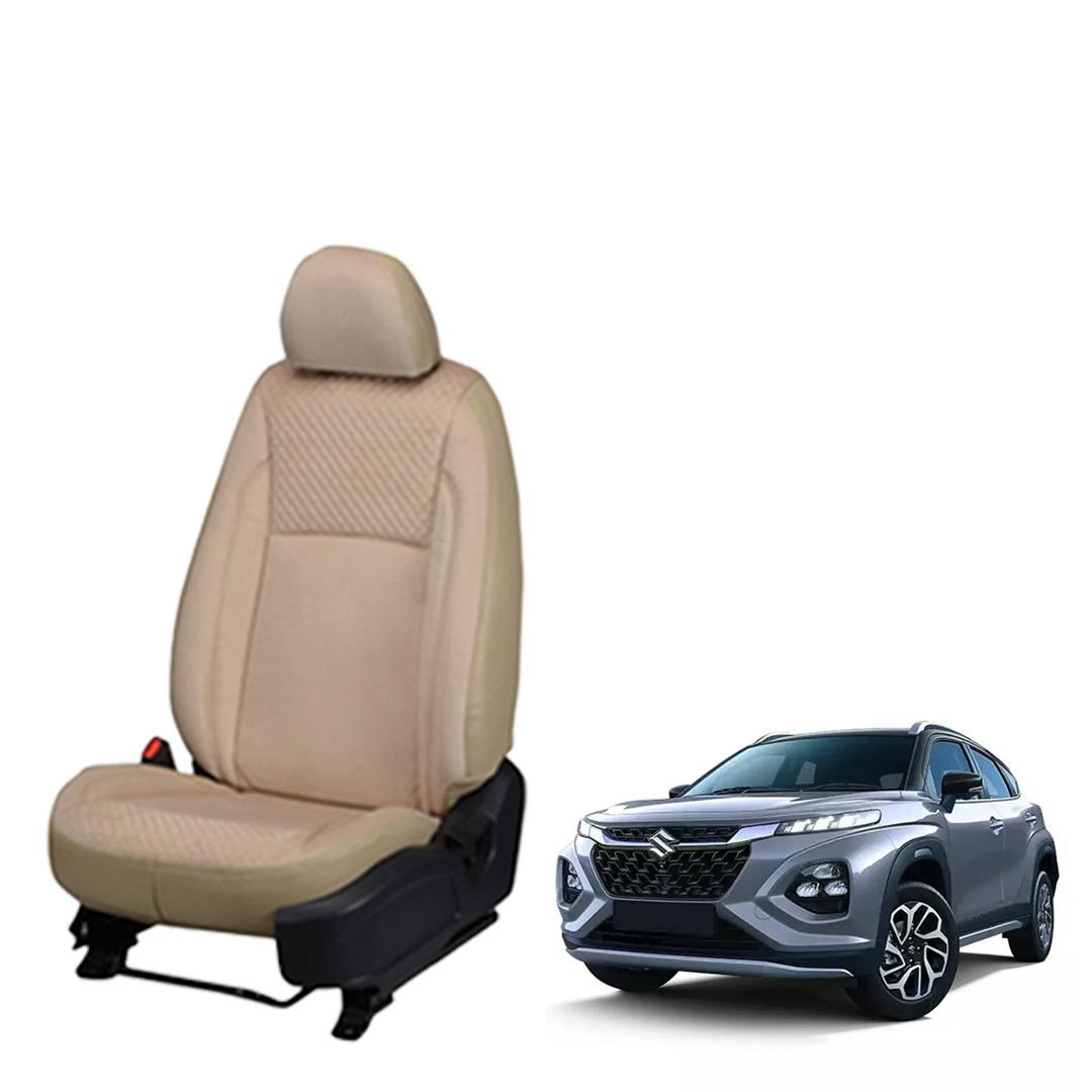 Maruti Suzuki Fronx Full Bucket Seat Cover - Velvet Series