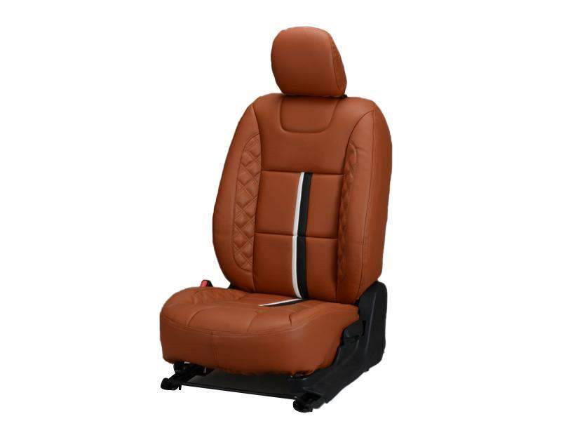 MG Hector+ Trace Series 3D Custom Nappa Leather Car Seat Covers