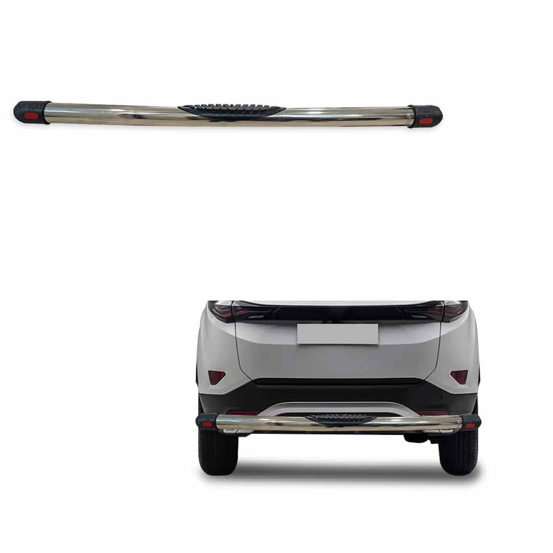 Rear Bumper Guards for Tata Harrier - in Jumbo Style