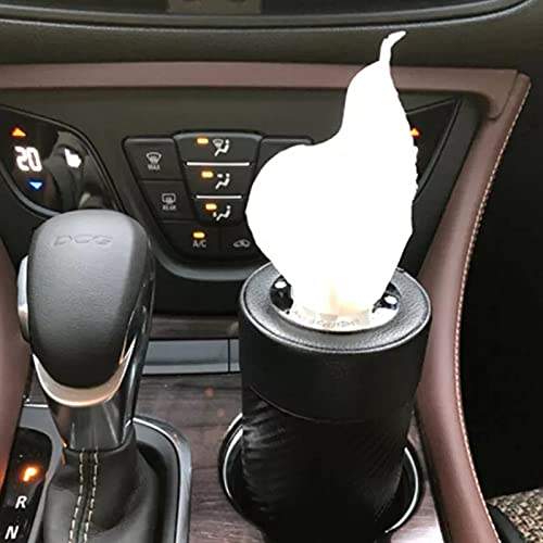 Leatherette Car Tissue Box For Cup Holder