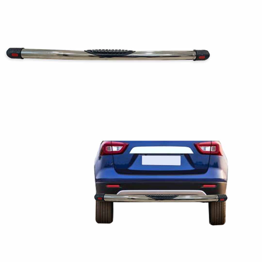 Rear Bumper Guards for Maruti Suzuki Vitara Brezza (2020) Jumbo Style