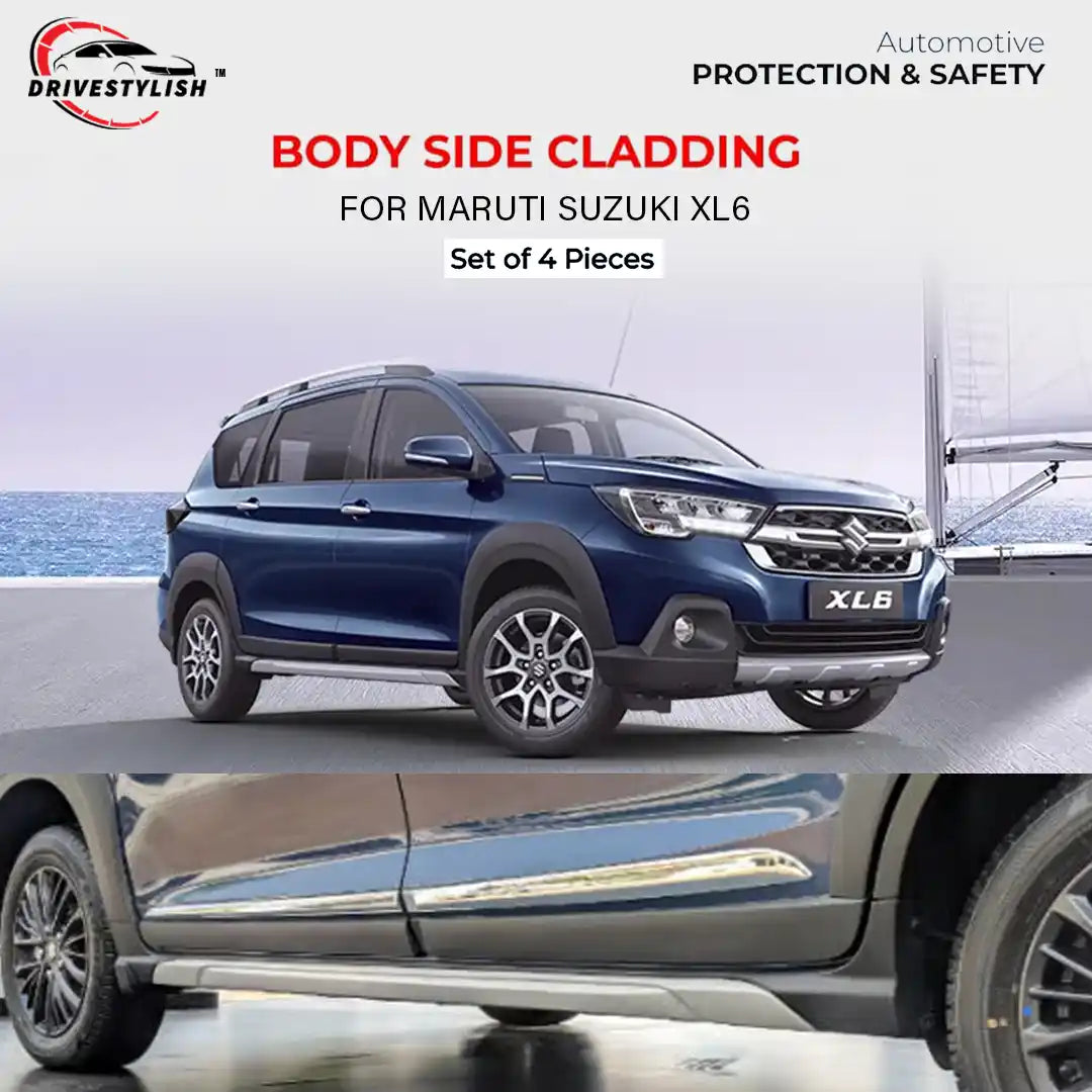 Xl6 Door Side Beading Chrome Finish