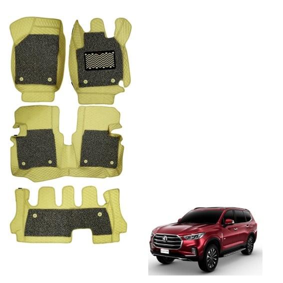 Luxurious Floor Mats for MG Gloster - Beige Colour