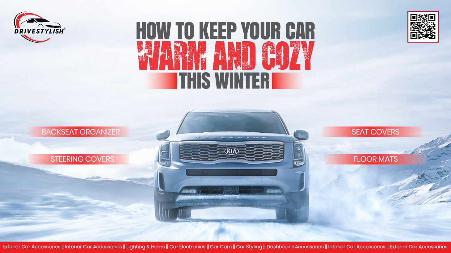 How to Keep Your Car Warm and Cozy This Winter