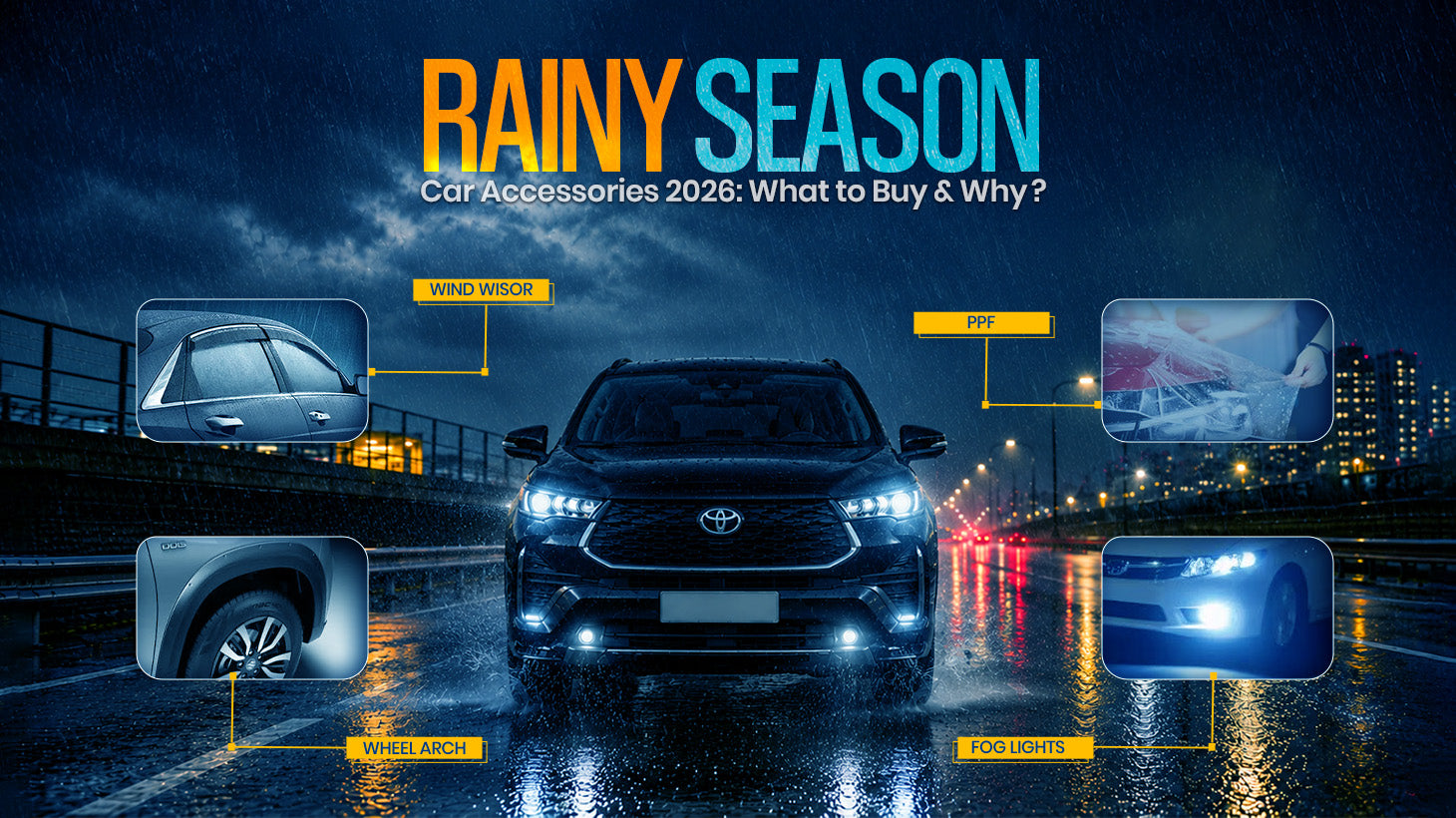 Rainy Season Car Care 2026: 5 Essential Car Accessories