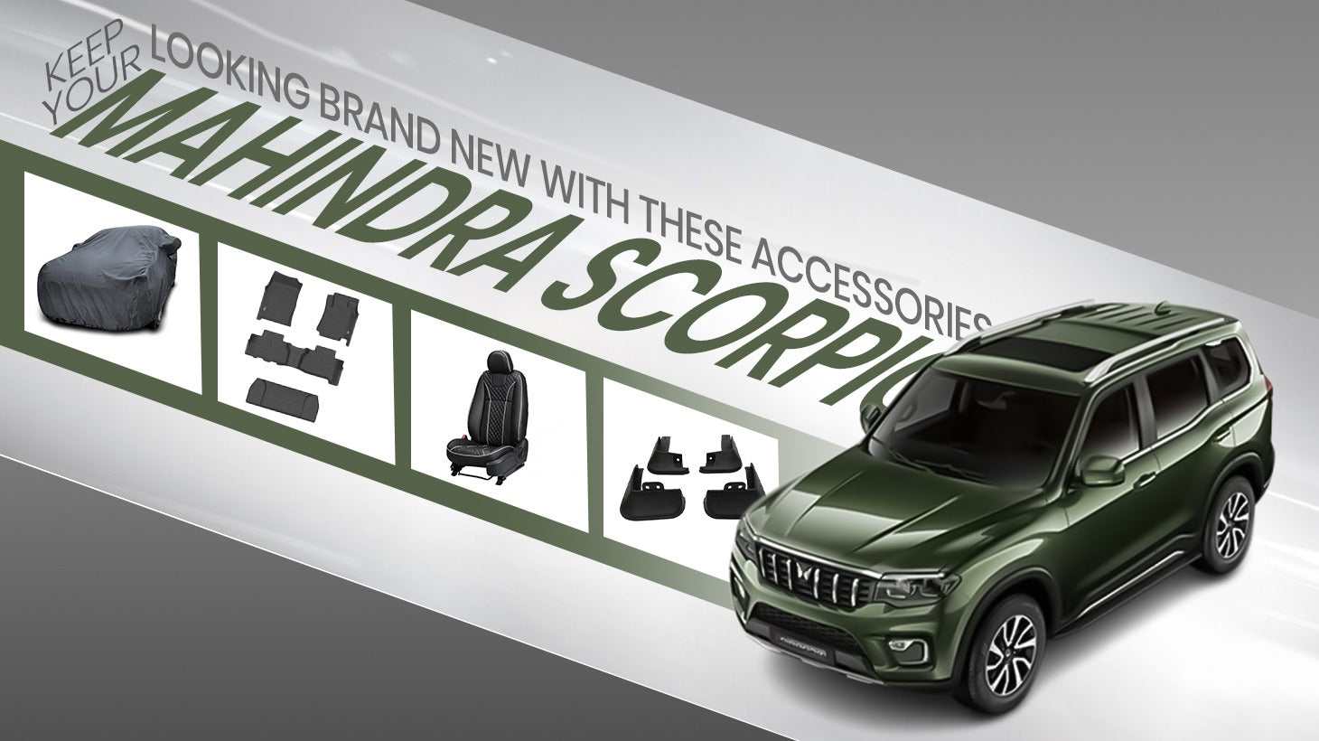 Keep Your Mahindra Scorpio Looking Brand New with These Maintenance Accessories