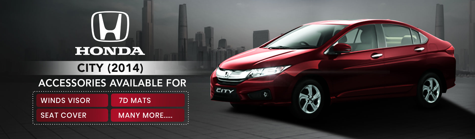 Honda City 2014 Accessories