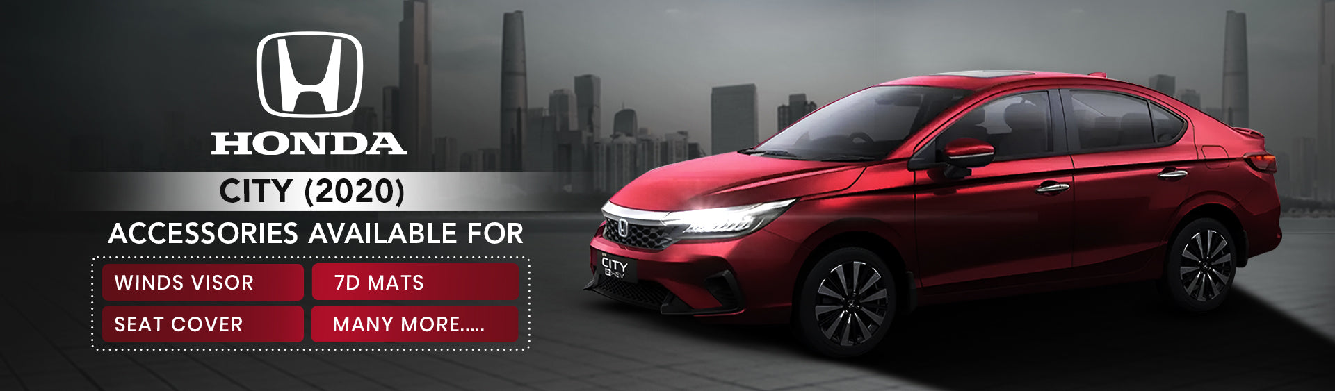 Honda City 2020 Accessories 