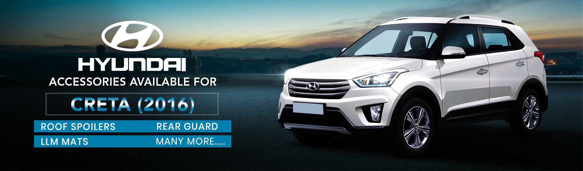 Shop Hyundai Creta Accessories online 