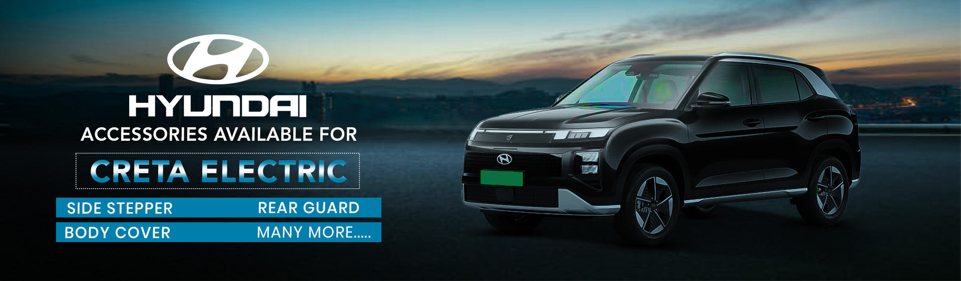 Creta Electric Aftermarket Accessories