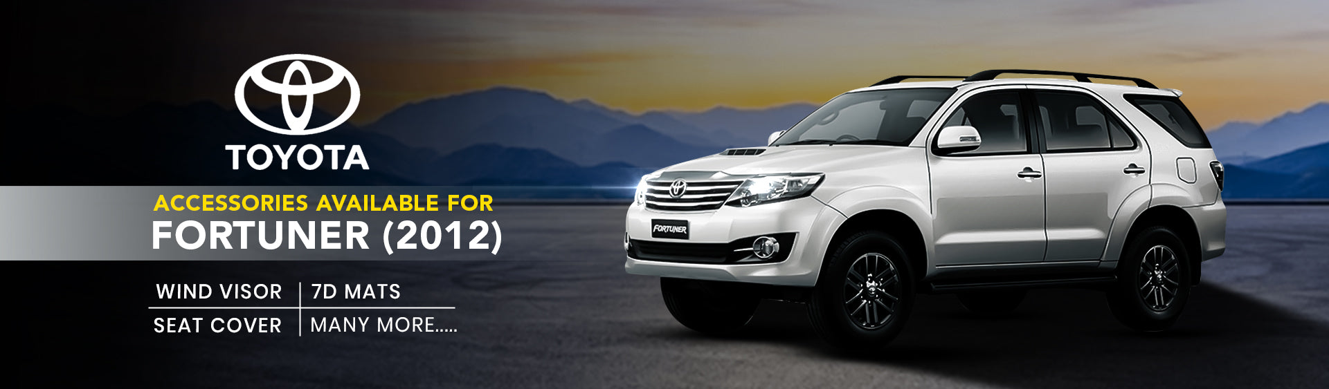 Fortuner 2012 Accessories