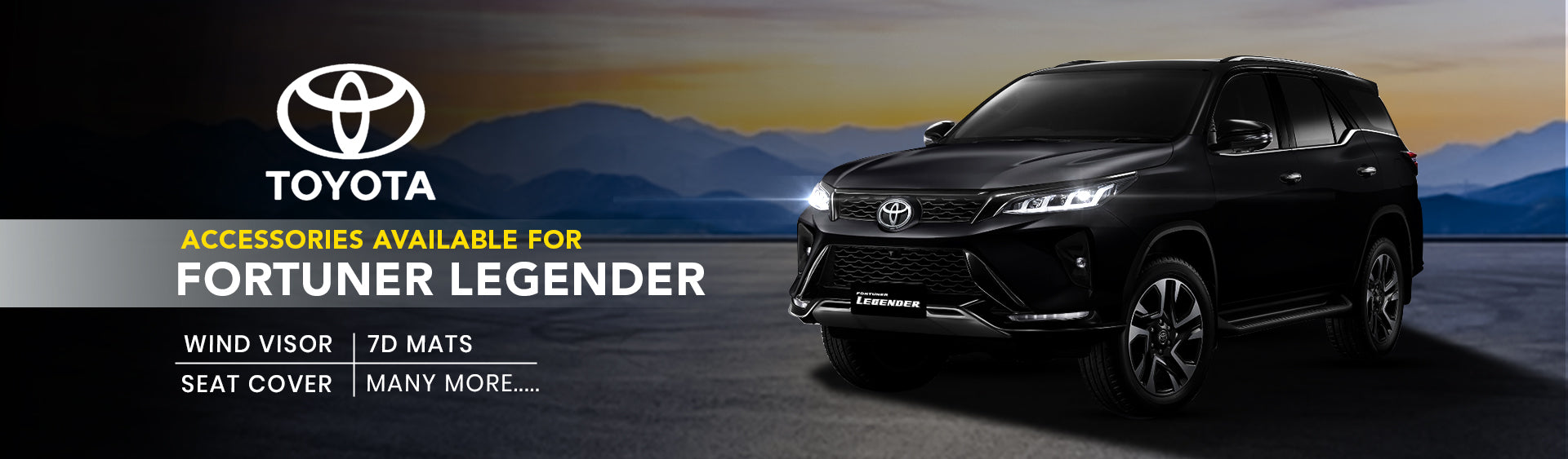 Fortuner Legender Accessories