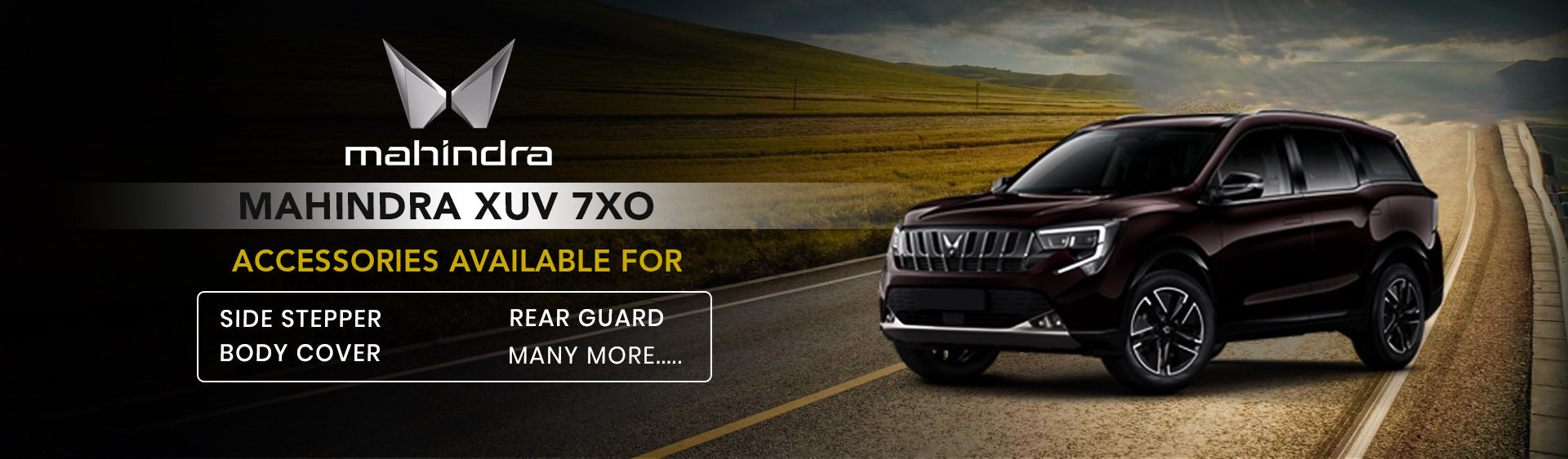 Mahindra XUV 7XO Accessories