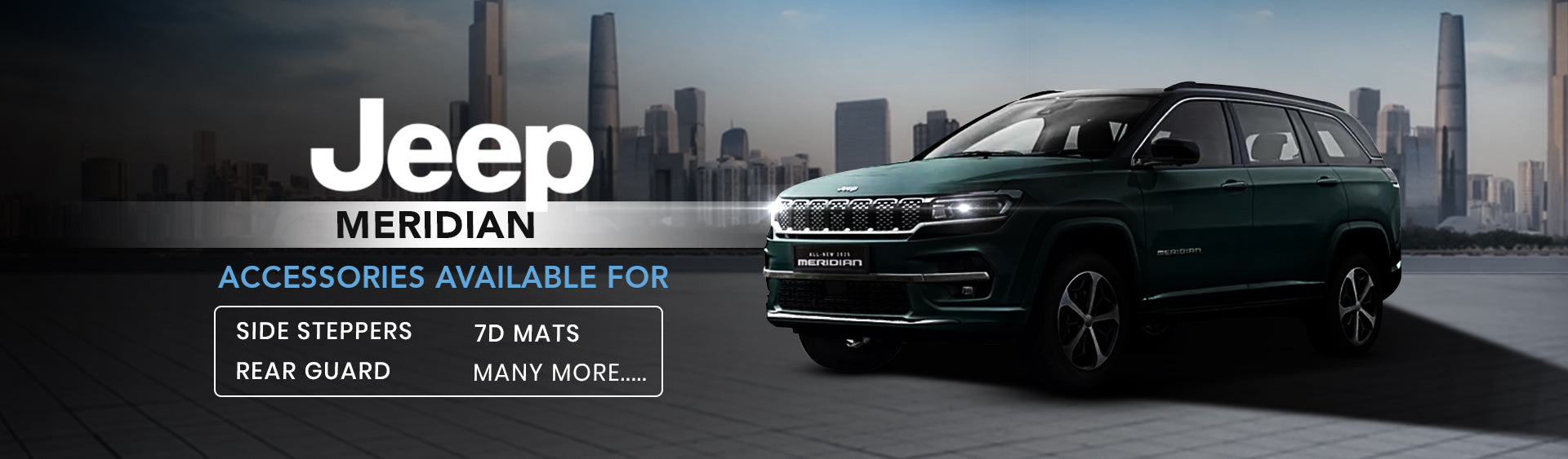 Jeep Meridian Accessories