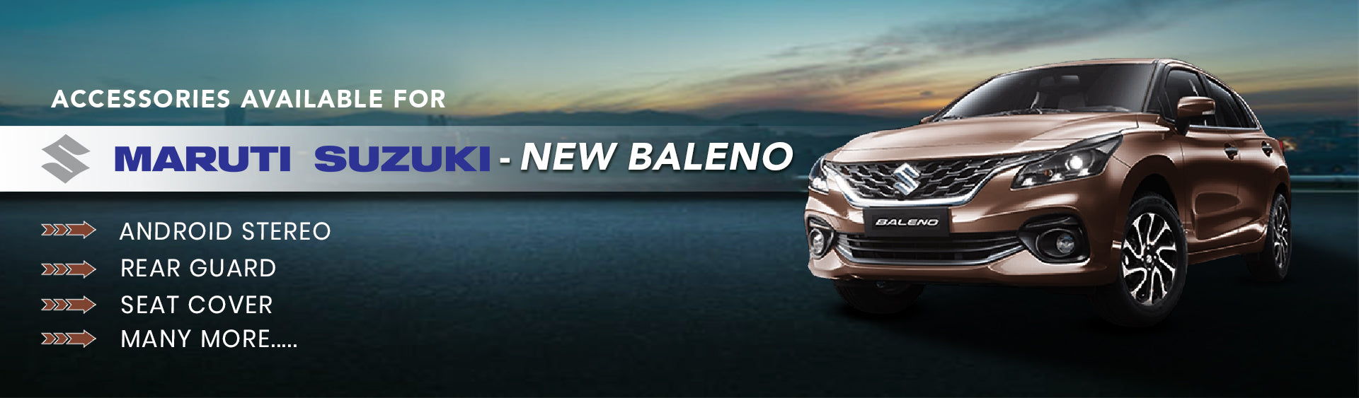 New baleno accessories