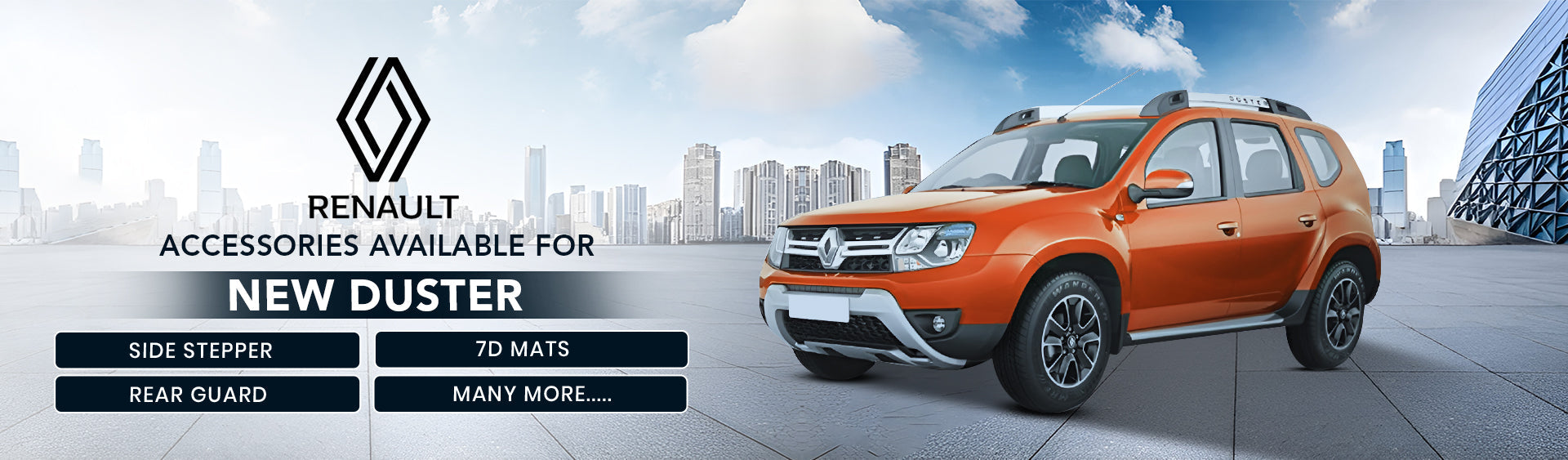 New duster car accessories