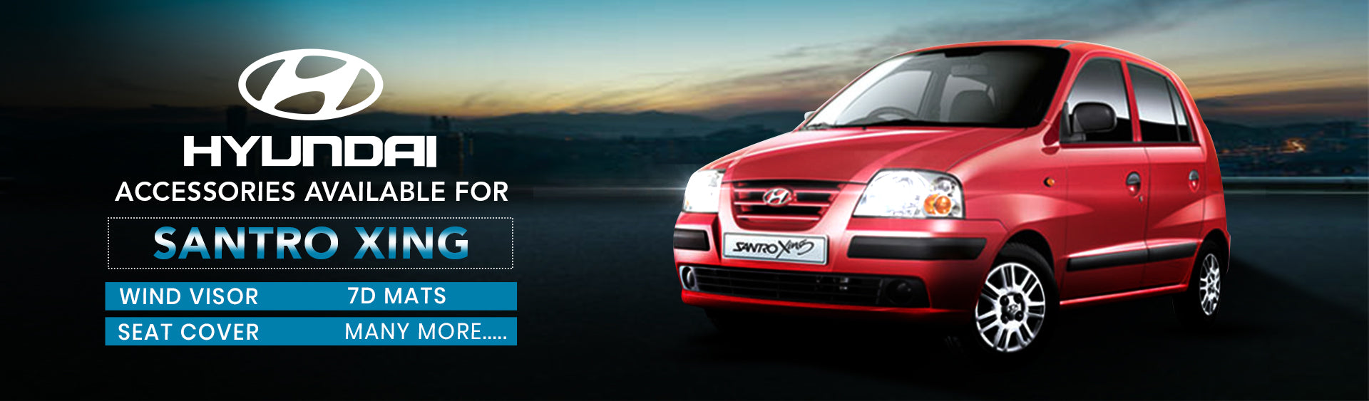 Santro Xing Accessories