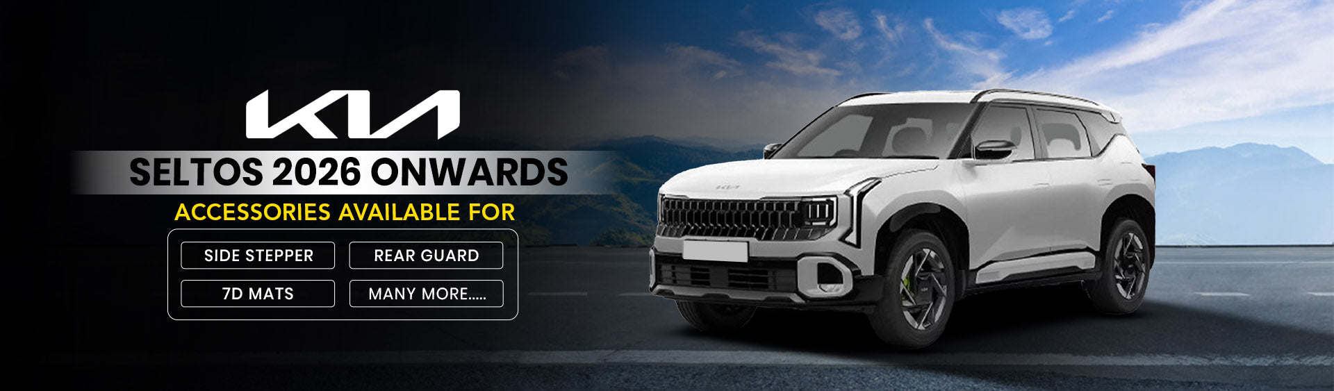 Kia Seltos 2026 Accessories 