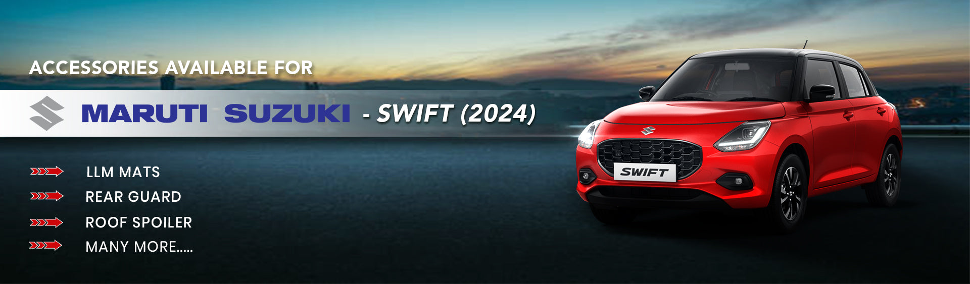 Swift 2024 Genuine Accessories