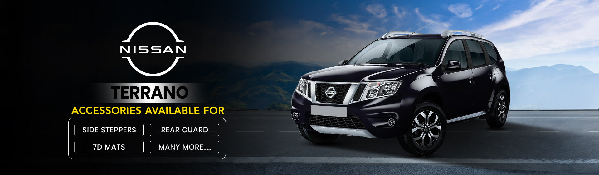 Terrano car accessories