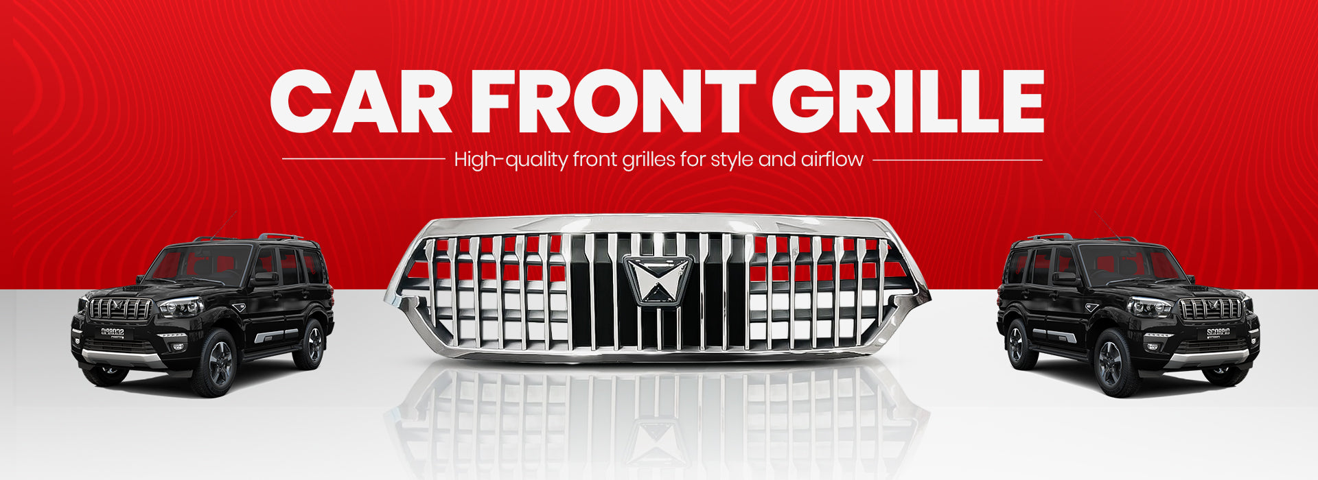 Custom Style Front Bumper Grill For Car