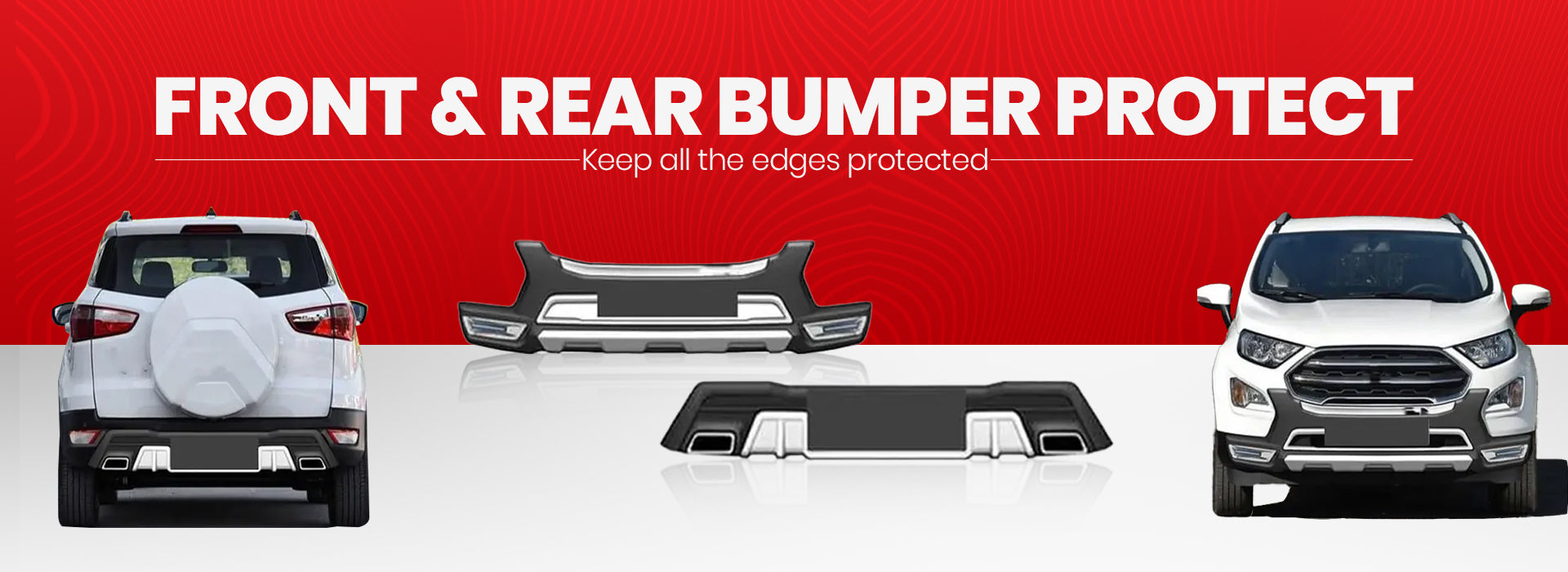 Front and Rear Bumper Protector Guard || Diffuser For Car Bumper