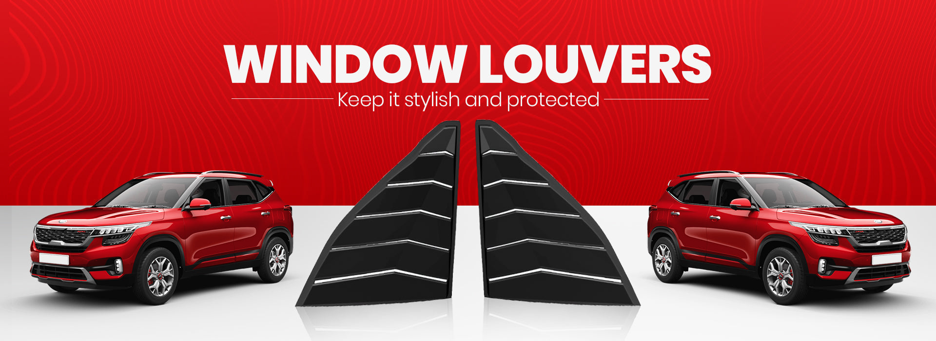 Rear Window Louvers for Car
