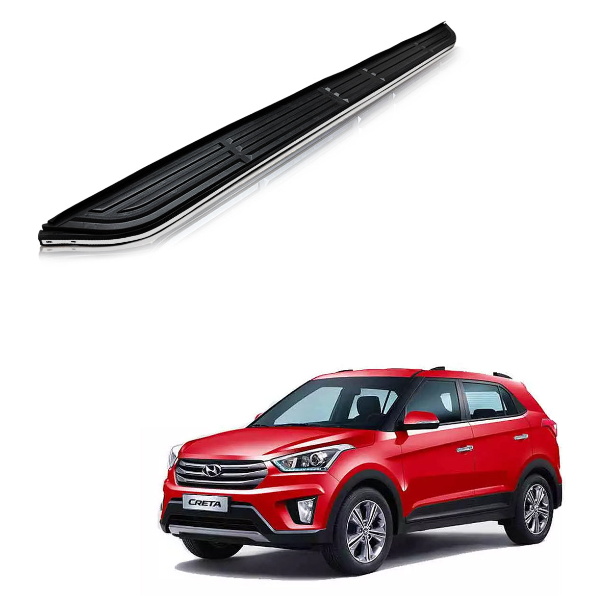 Side Steppers for Hyundai Creta 2016 - Stellar Design