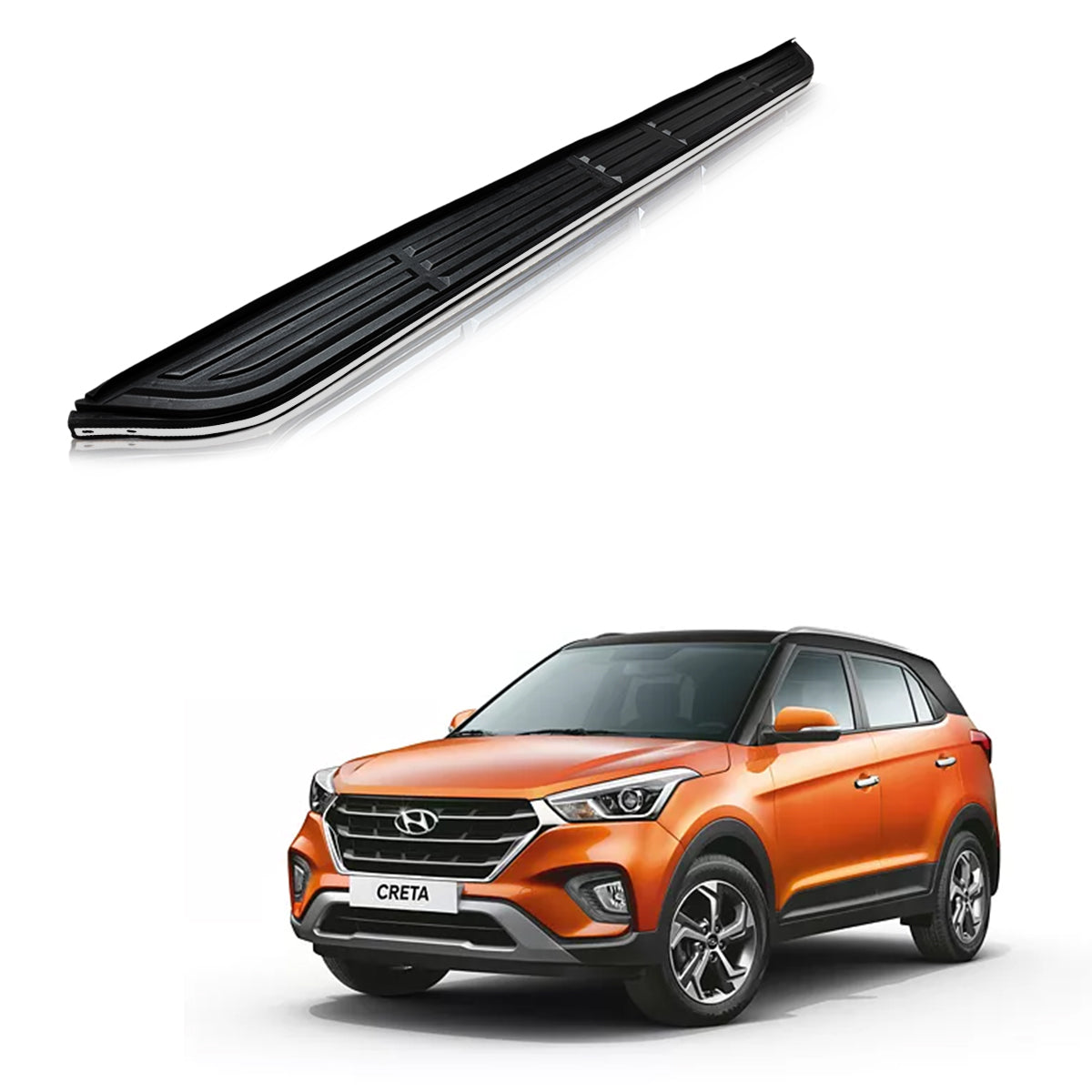 Side Steppers for Hyundai Creta 2018 - Stellar Design