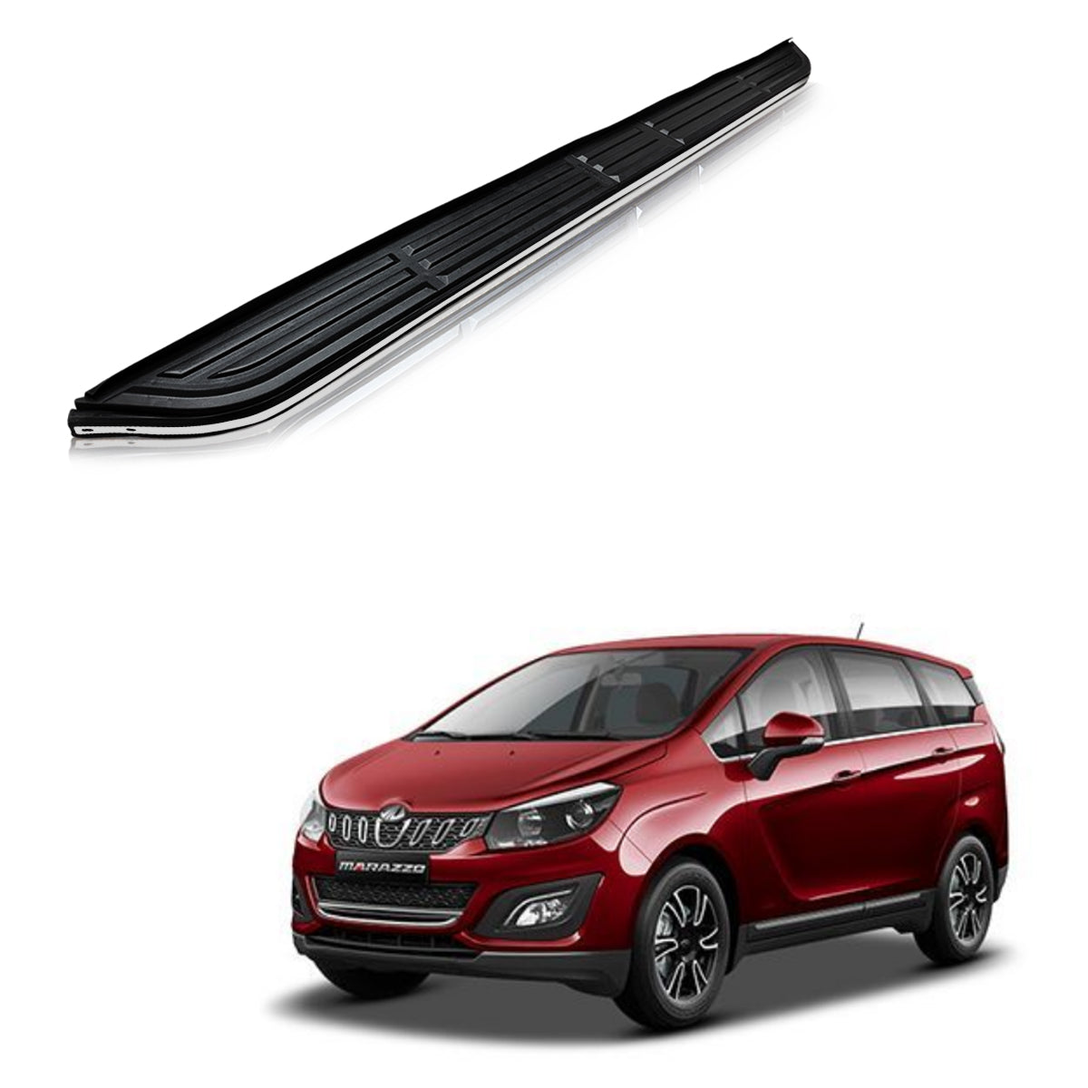 Side Steppers for Mahindra Marazzo - Stellar Design