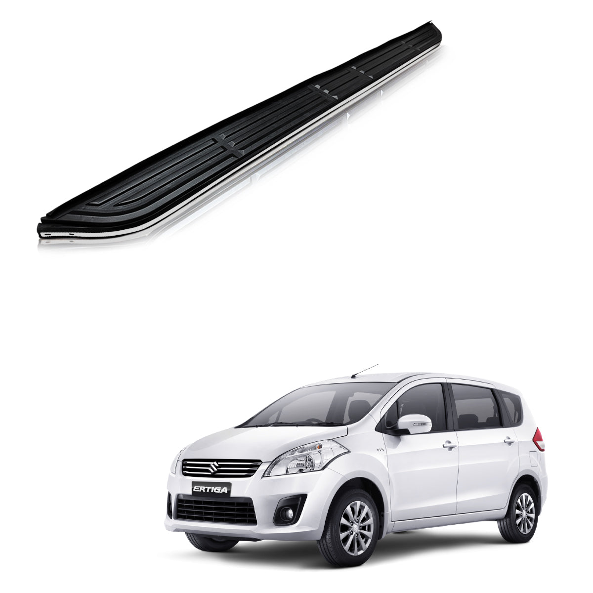 Side Steppers for Maruti Suzuki Ertiga - Stellar Design