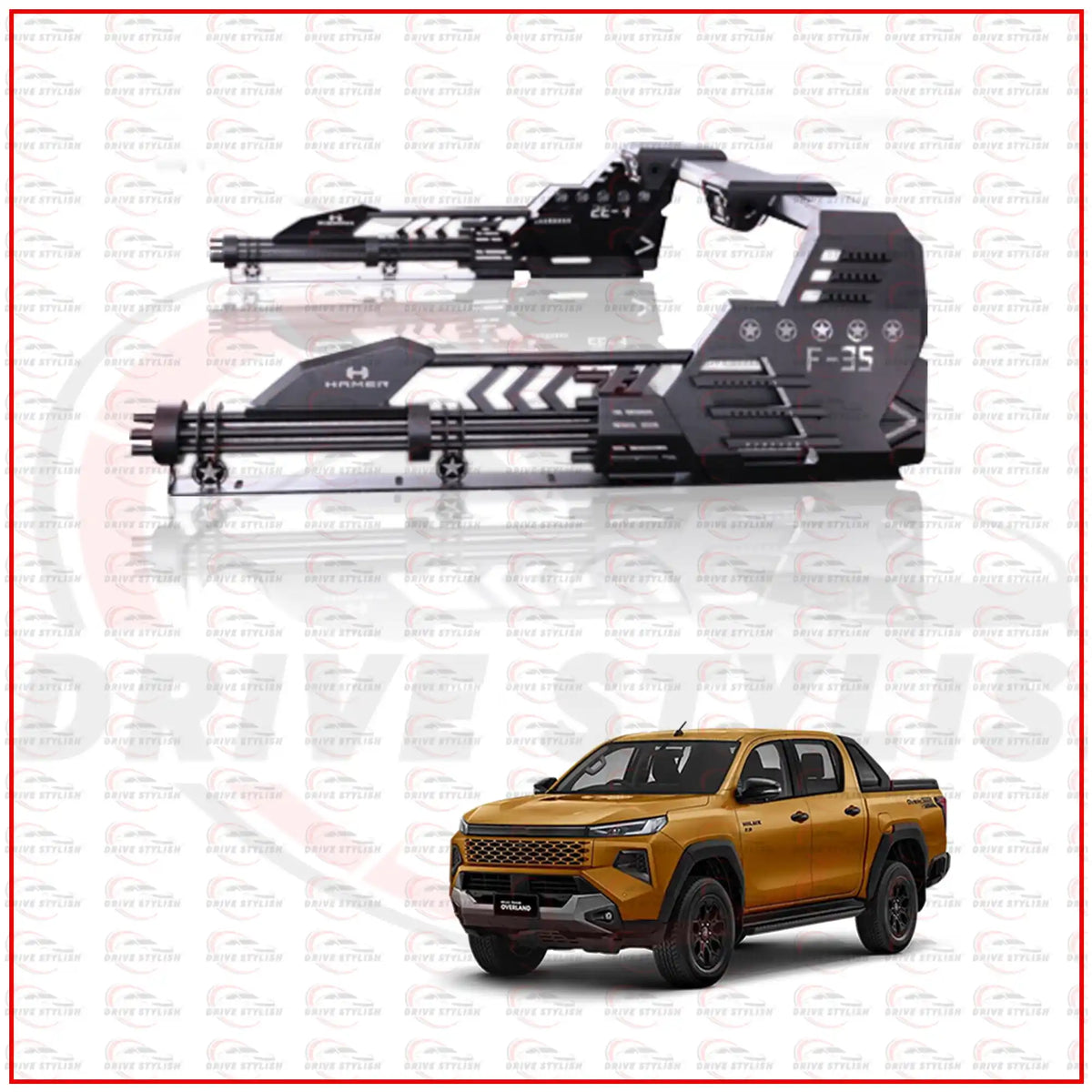 Attack Fighter Roll Bar for Toyota Hilux Travo 2026